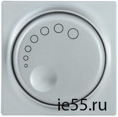 НС-1-1-БС Накладка к светорегулятору BOLERO серебряный IEK