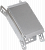 Поворот на 45 гр. вертикальный внешний 100х100