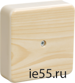 Коробка распаячная КМ для о/п 75х75х20мм сосна IEK