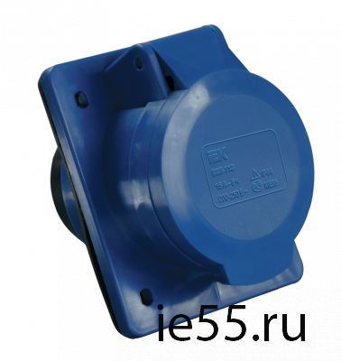 Розетка стац. скрытая ССИ-423 2Р+Е 32А 200-250В IP44 IEK