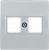 НК45-2-БС Накладка 2-ая RJ45 Cat5e BOLERO серебряный IEK