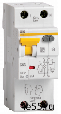 АВДТ 32 C25 - Автоматический Выключатель Дифф. тока