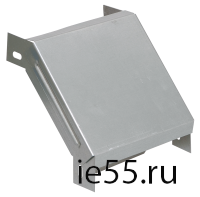 Поворот на 90 гр. вертикальный внешний 100х400
