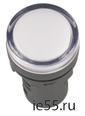 Лампа AD16DS(LED)матрица d16мм красный 12В AC/DC  ИЭК