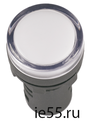 Лампа AD16DS(LED)матрица d16мм красный 12В AC/DC  ИЭК
