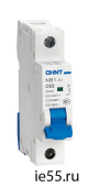 Автоматический выключатель NB1-63 2P 50A 6кА х-ка B (CHINT)