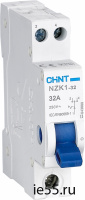 Модульный переключатель NZK1-32 2P 32А 3 положения (CHINT)