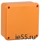 Коробка расп. огн. ПС 100х100х50мм 4P 4мм2 IP44 гл. с. IEK