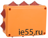 Коробка расп. огн. ПС 150х110х70мм 2P 16мм2 IP55 10 вв. IEK