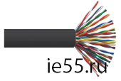 ITK Витая пара U/UTP кат.5E 100х2х24AWG LDPE черный (305м)
