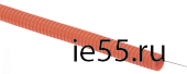 Труба гофр. ПНД d50 с зондом оранжевая (15м) IEK