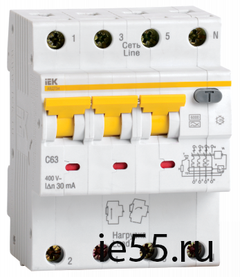 АВДТ 34 C10 30мА - Автоматический Выключатель Дифф. тока